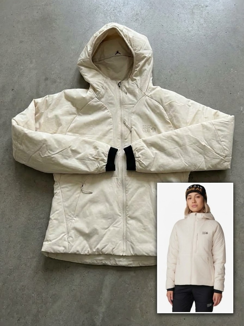 Mountain Hardwear Kor Stasis Insulated Hoody Jacket Primaloft Womens M NWT